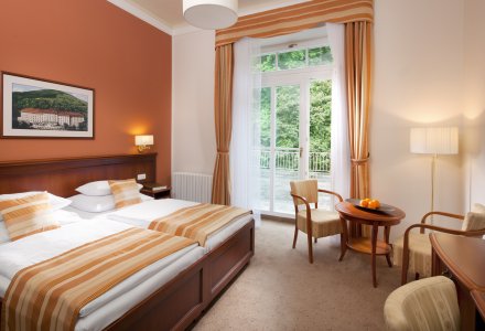 Doppelzimmer Komfort Plus im Hotel Radium Palace in St. Joachimsthal