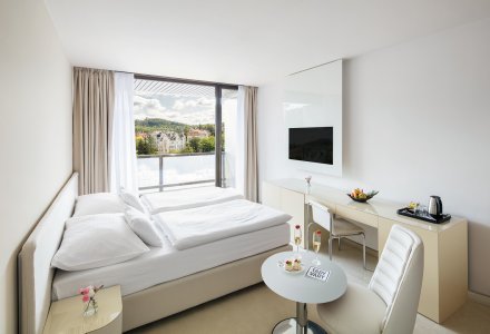 Neues Doppelzimmer Superior im Hotel Thermal in Karlsbad © WWW.LUKASLEGI.COM