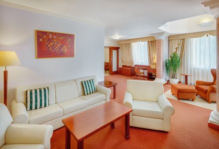 Wohnbeispiel Royal Suite im Spa & Wellness Hotel Olympia in Marienbad © janprerovsky.com