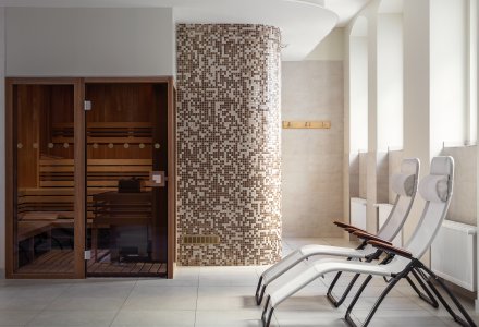 Saunabereich im Grandhotel Nabokov © @JiriLizler