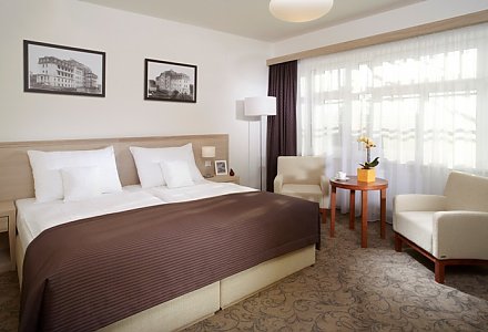 Zimmer im Spa und Kur Hotel Harvey in Franzensbad