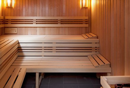 Sauna im Badenia Hotel Praha in Franzensbad