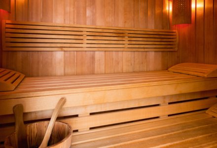 Sauna im Orea Spa Hotel Palace Zvon in Marienbad