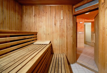 Sauna im Orea Spa Hotel Bohemia in Marienbad