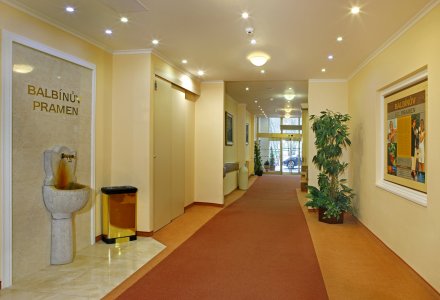 Balbor-Brunnen im Ensana Health Spa Hotel Vltava in Marienbad