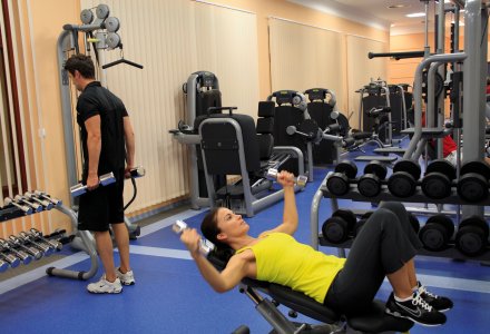 Fitness im Ensana Health Spa Hotel Centralni Lazne in Marienbad