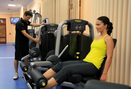 Fitness im Ensana Health Spa Hotel Centralni Lazne in Marienbad