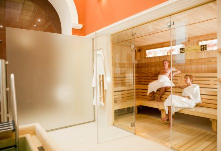 Sauna im Ensana Health Spa Hotel Nove Lazne in Marienbad © Jan Prerovsky