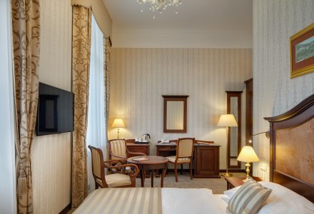 Einzelzimmer Superior de luxe im Ensana Health Spa Hotel Nove Lazne in Marienbad © Jan Prerovsky