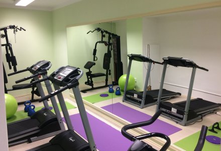 Fitnessraum im Hotel Continental in Marienbad