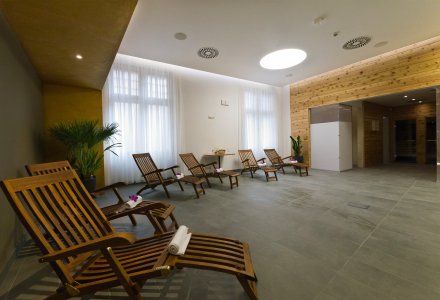 Sauna mit Ruheraum im Grandhotel Ambassador in Karlsbad