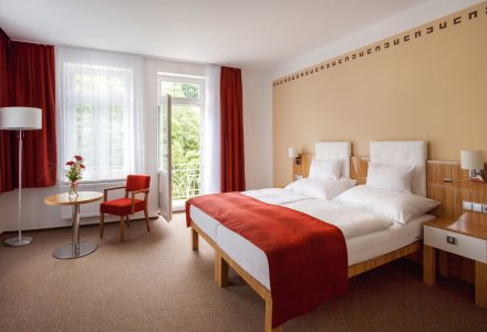 Doppelzimmer Komfort Plus im Hotel Astoria in St. Joachimsthal