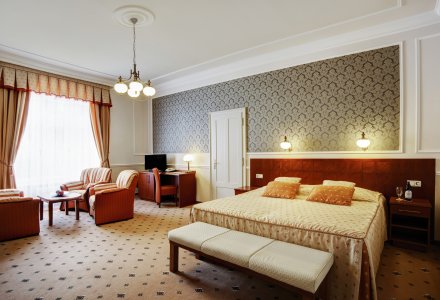 Doppelzimmer Superior Plus im Hotel Radium Palace in St. Joachimsthal