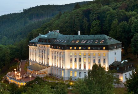 Hotel Radium Palace in St. Joachimsthal