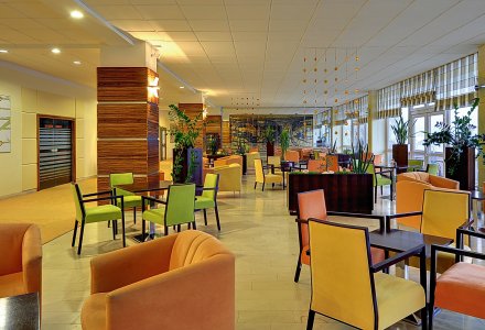 Café im Hotel Akademik Behounek in St. Joachimsthal