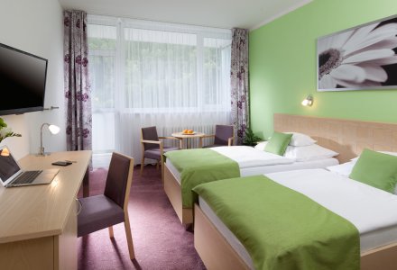 Doppelzimmer I.A Plus im Hotel Akademik Behounek in St. Joachimsthal