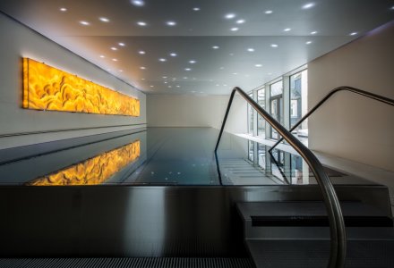 Schwimmbad im Luxury Spa & Wellness Hotel Prezident in Karlsbad © Hotel