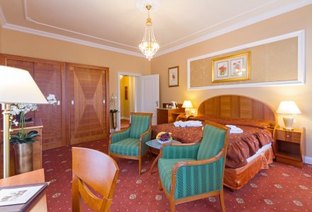 Doppelzimmer Deluxe (A) im Spa Resort PAWLIK-AQUAFORUM in Franzensbad © foto PM