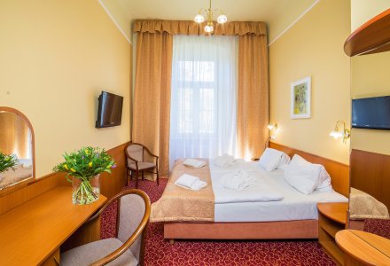 Doppelzimmer Standard (B) im Spa Resort PAWLIK-AQUAFORUM in Franzensbad © foto PM