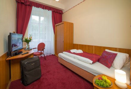 Einzelzimmer Standard (B) im Spa Resort PAWLIK-AQUAFORUM in Franzensbad © foto PM