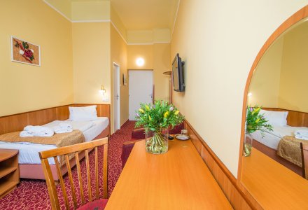 Einzelzimmer Komfort (B) im Spa Resort PAWLIK-AQUAFORUM in Franzensbad © foto PM