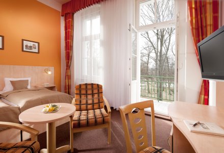 Doppelzimmer Komfort im Kurhotel Metropol in Franzensbad
