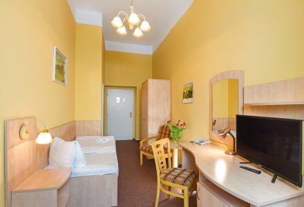 Einzelzimmer Komfort im Kurhotel Metropol in Franzensbad