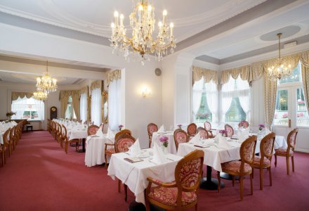 Restaurant im Kurhotel Imperial in Franzensbad