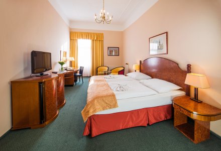Doppelzimmer Komfort im Kurhotel Belvedere in Franzensbad © Hotel