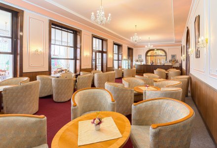 Lobbybar im Kurhotel Belvedere in Franzensbad