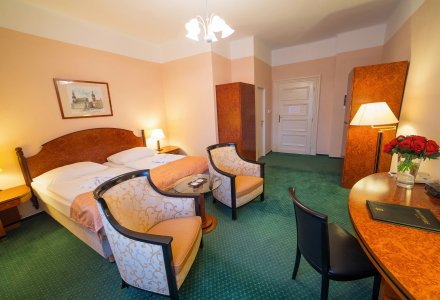 Doppelzimmer Standard im Kurhotel Belvedere in Franzensbad © Hotel