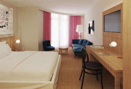 Wohnbeispiel Doppelzimmer Superior und Doppelzommer im Falkensteiner Spa Resort Marienbad