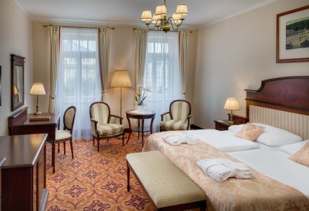 Wohnbeispiel Doppelzimmer Superior Plus Imperial im Ensana Health Spa Hotel Hvezda  in Marienbad © Jan Prerovsky