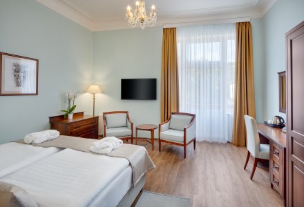 Wohnbeispiel Doppelzimmer Premium im Ensana Health Spa Hotel Hvezda  in Marienbad © Jan Prerovsky