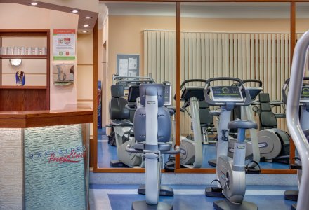 Fitnessraum im Ensana Health Spa Hotel Centralni Lazne in Marienbad © Jan Prerovsky