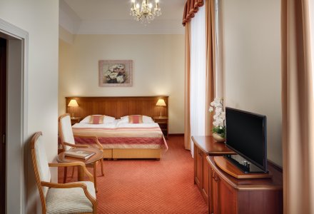 Wohnbeispiel Doppelzimmer Superior Plus im Ensana Health Spa Hotel Centralni Lazne in Marienbad © Jan Prerovsky