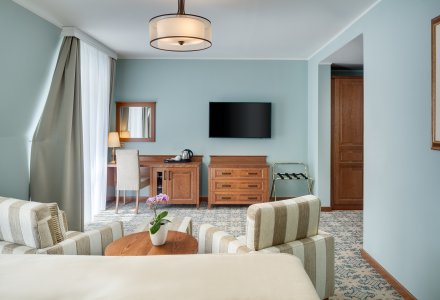 Wohnbeispiel Doppelzimmer Superior im Ensana Health Spa Hotel Centralni Lazne-Maria Spa in Marienbad © Jan Prerovsky