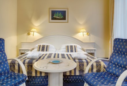 Wohnbeispiel Doppelzimmer Superior Plus im Ensana Health Spa Hotel Pacifik in Marienbad © Jan Prerovsky