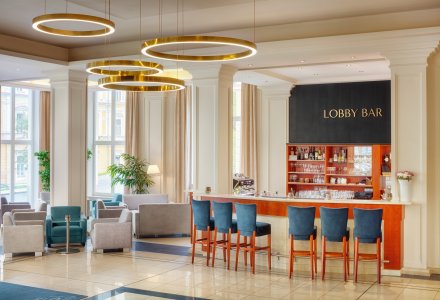 Lobbybar im Spa & Wellness Hotel Olympia in Marienbad © janprerovsky.com