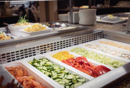 Rohkost beim Salatbuffet im Grandhotel Nabokov © Jiri Lizler, jirilizler.com