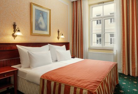 Wohnbeispiel Doppelzimmer Comfort im Humboldt Park Hotel & Spa Hotel in Karlsbad © Jiri Lizler, jirilizler.com