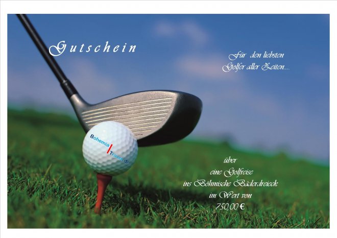 Reisegutschein Golf Tschechien © Stockxpert