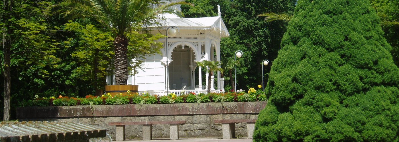 Musikpavillion in Franzensbad