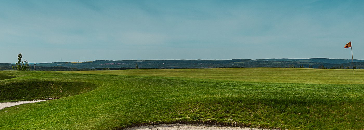 Golfplatz des Golfclub Sokolov in Tschechien