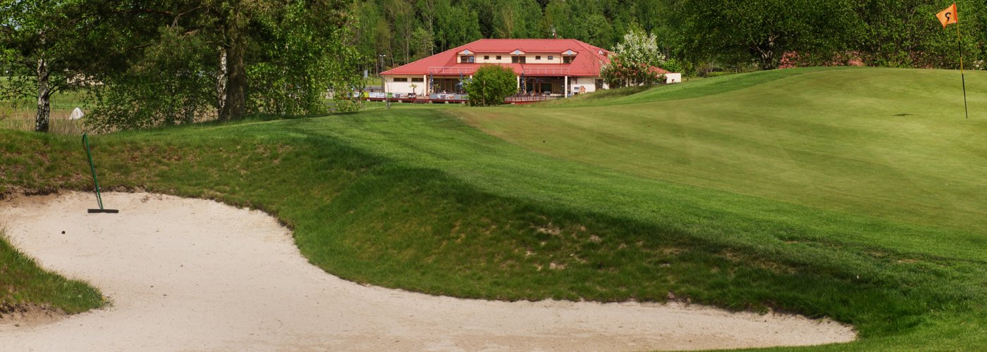 Golfplatz des Golfclub Sokolov in Tschechien