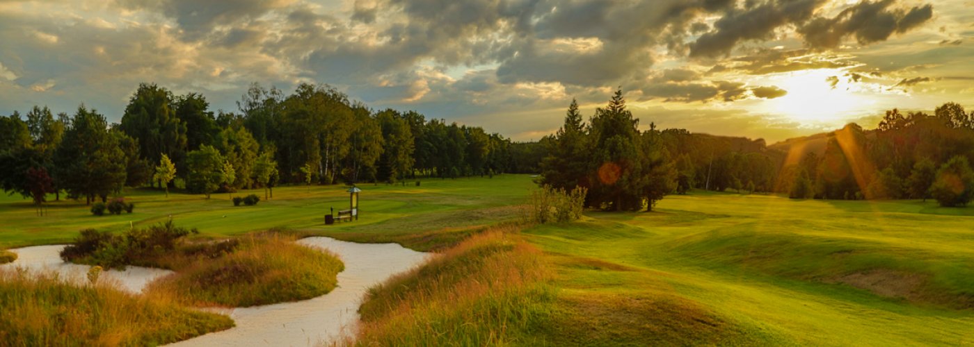 Golfplatz des Golfresort Karlsbad in Tschechien