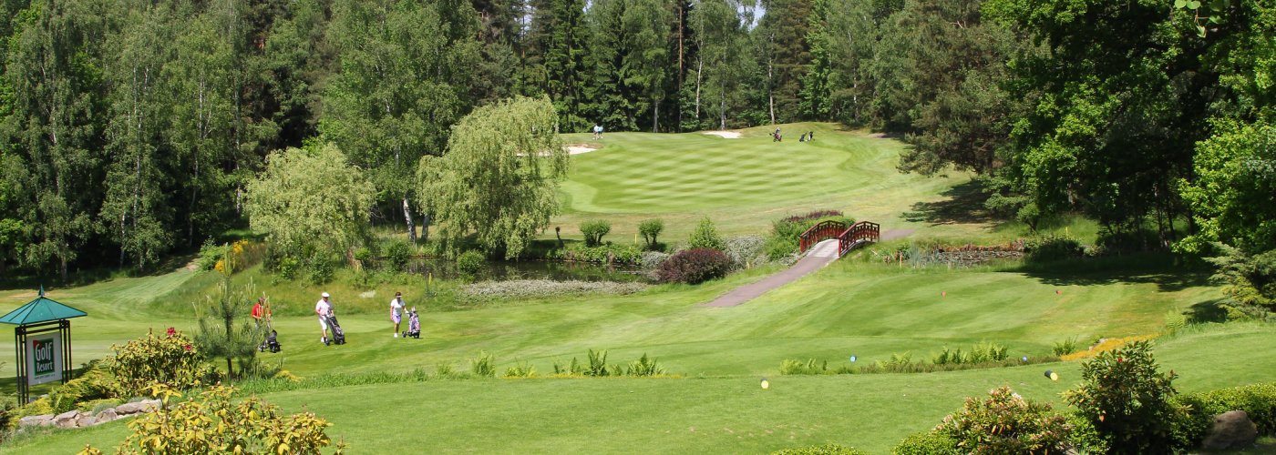 Golfplatz des Golfresort Karlsbad in Tschechien