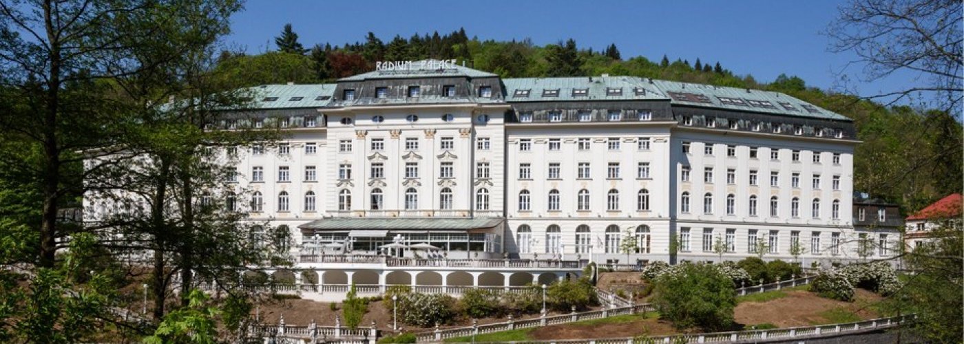 Hotel Radium Palace in St. Joachimsthal