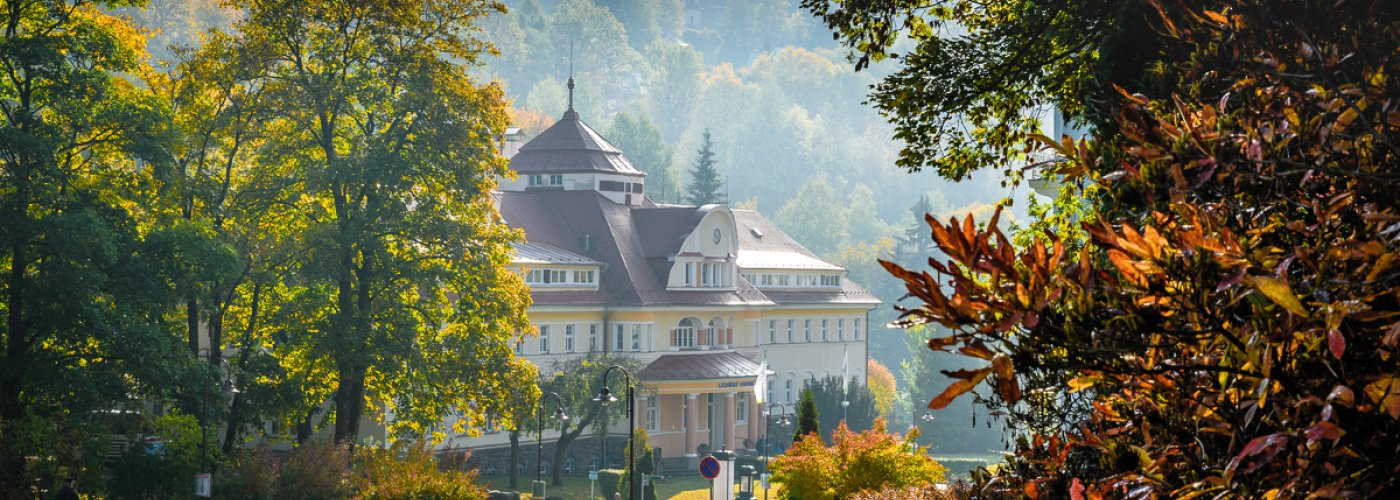 Blick auf das Kurzentrum Agricola